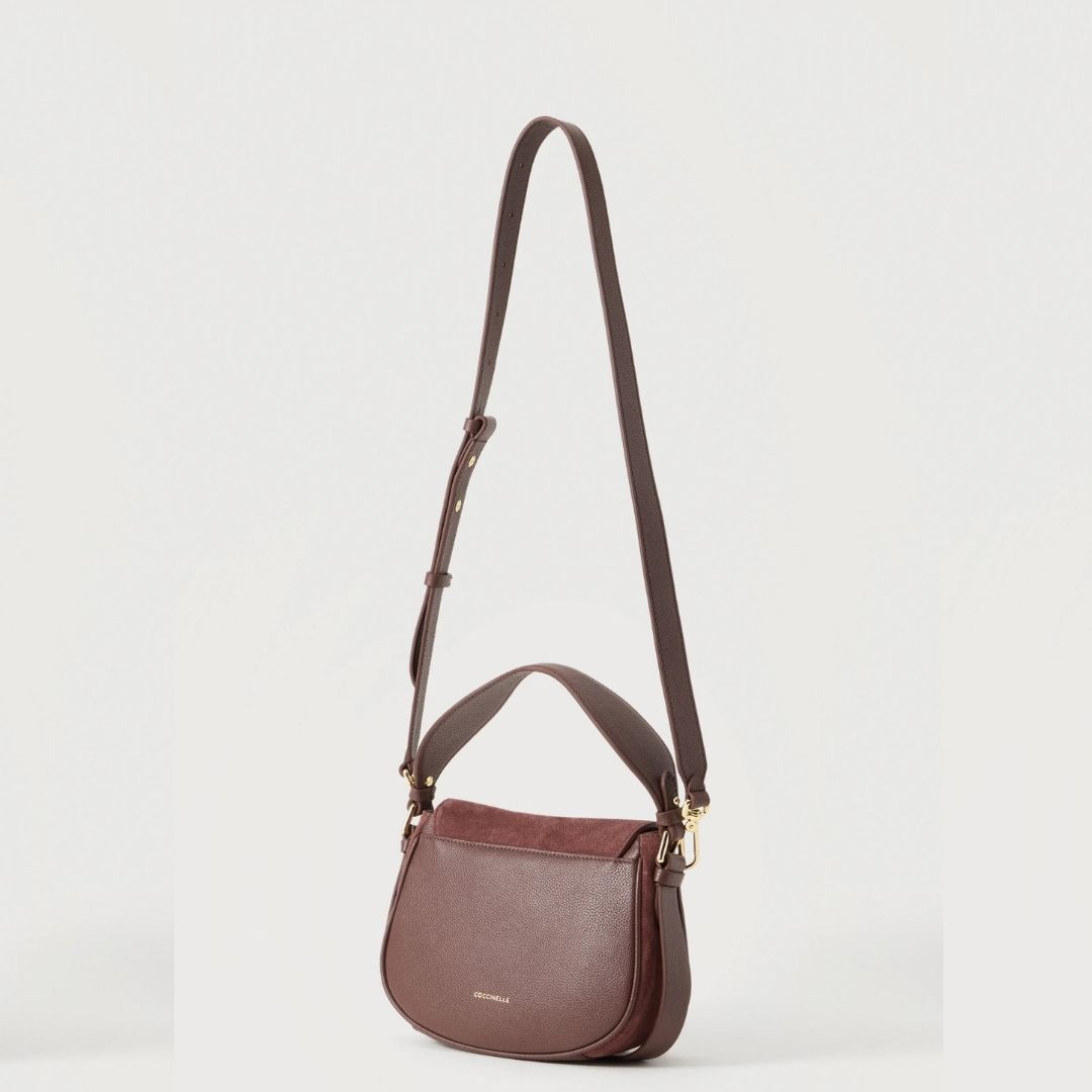Coccinelle MAVERY Berry Suede Crossbody