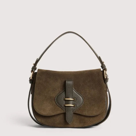Coccinelle MAVERY Fango Suede Crossbody
