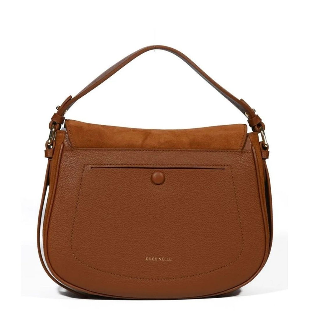 Coccinelle MAVERY Tan Suede Crossbody