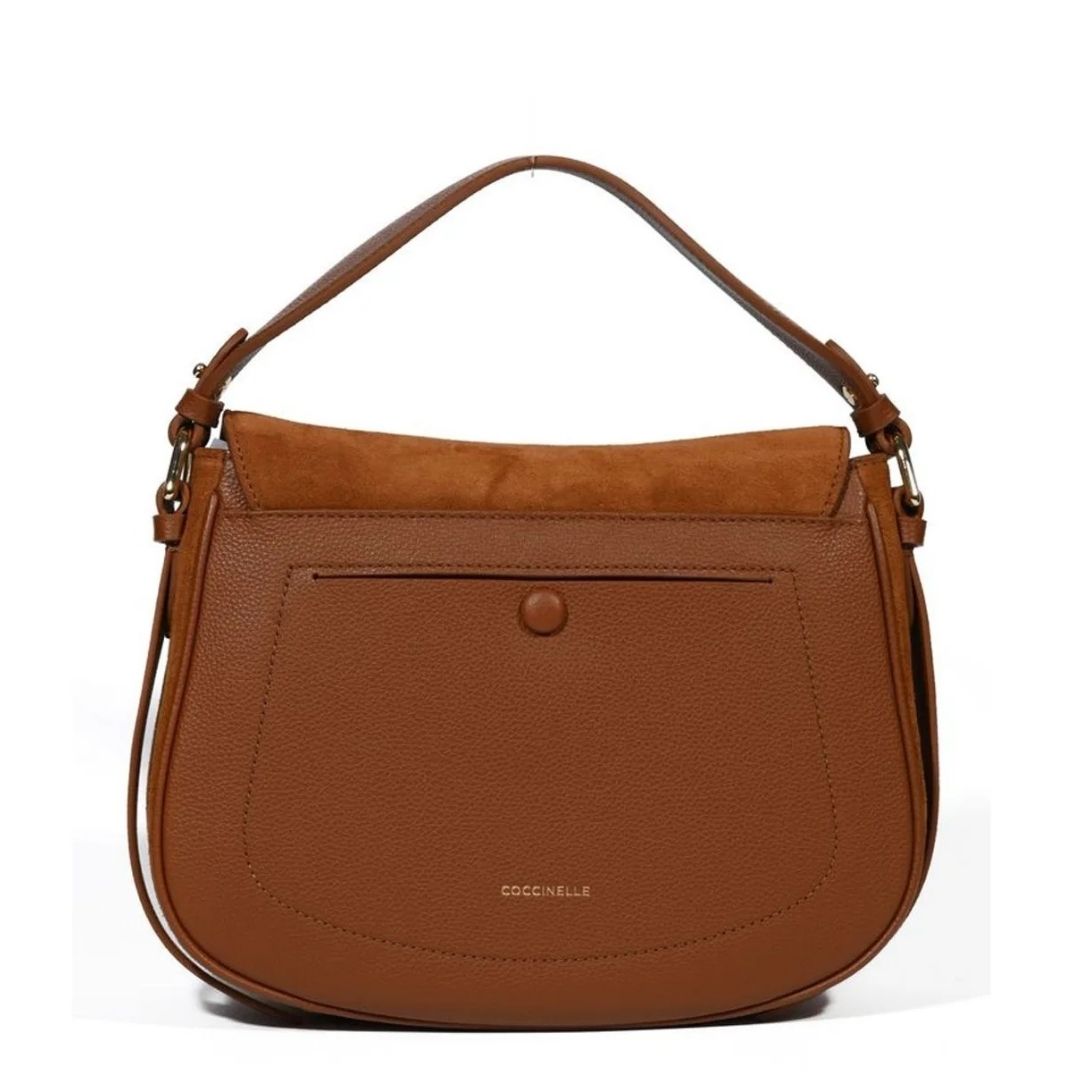 Coccinelle MAVERY Tan Suede Crossbody