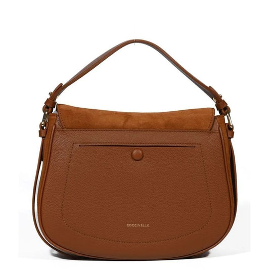 Coccinelle MAVERY Tan Suede Crossbody