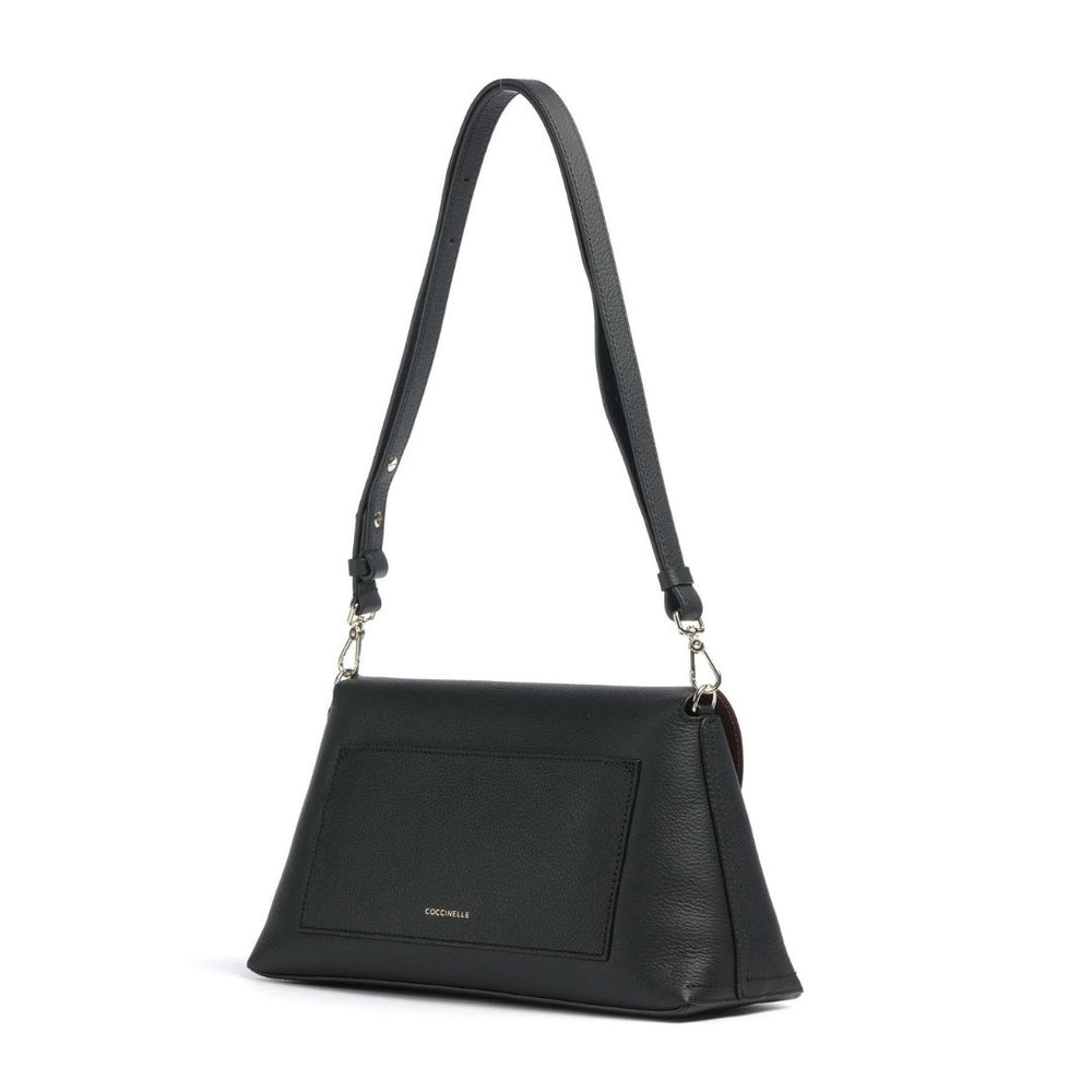 Coccinelle NIKLA Black Leather Crossbody