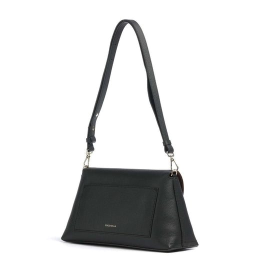 Coccinelle NIKLA Black Leather Crossbody