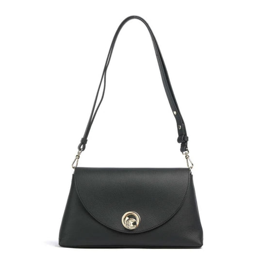 Coccinelle NIKLA Black Leather Crossbody
