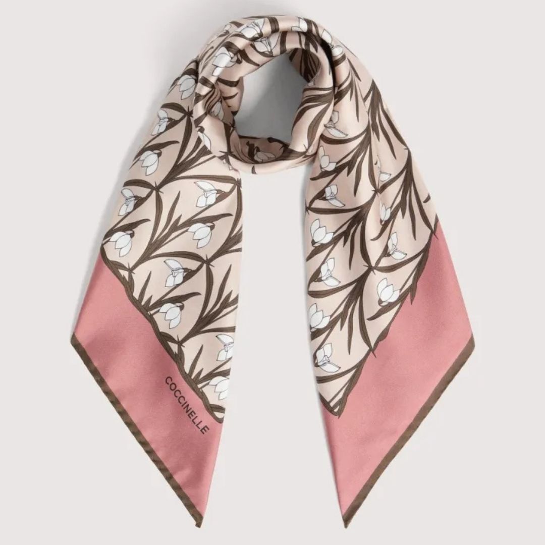 Coccinelle SNOWDROP Wallpaper Scarf