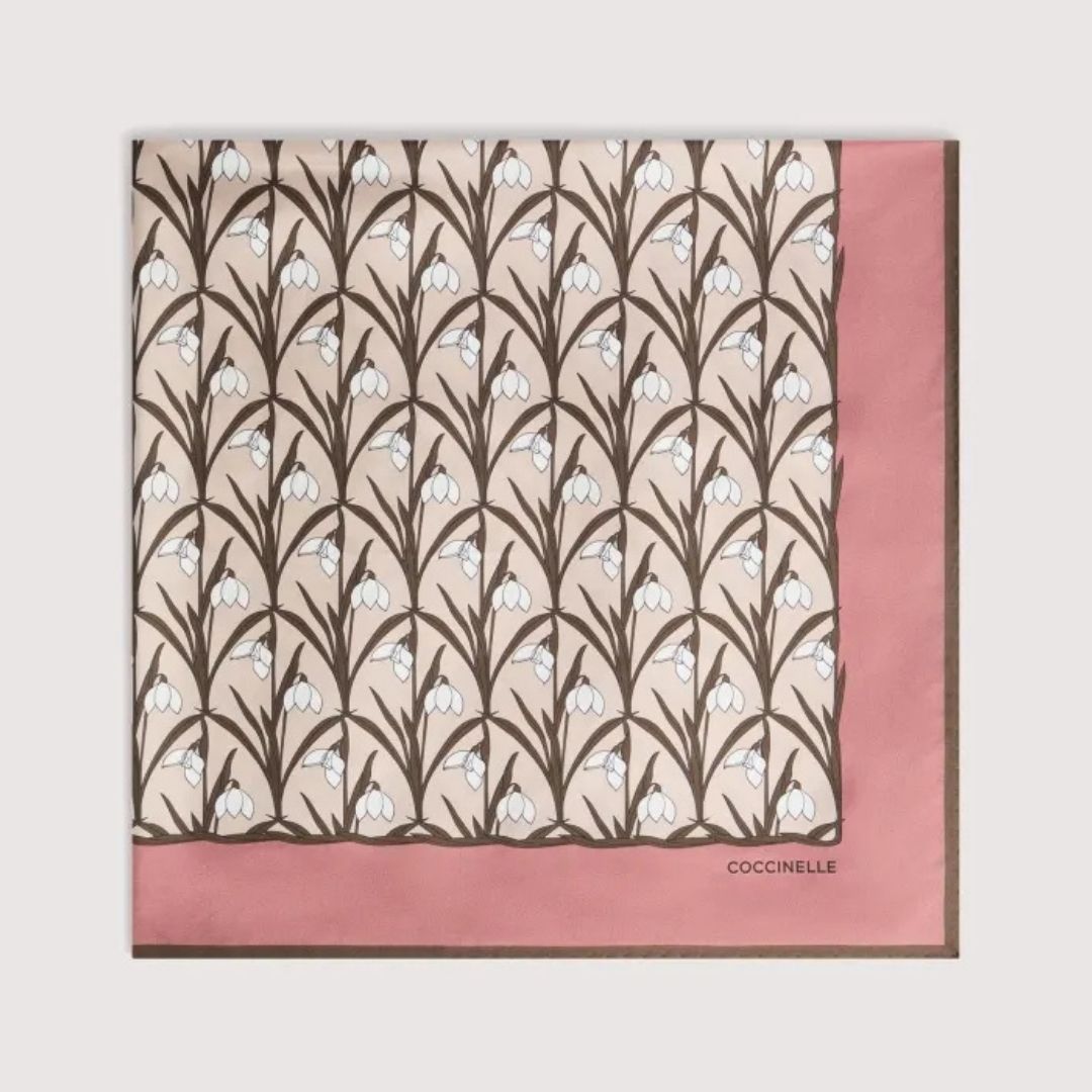 Coccinelle SNOWDROP Wallpaper Scarf