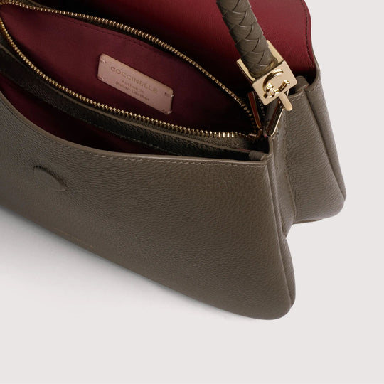 Coccinelle TIGGY Small Fango Crossbody