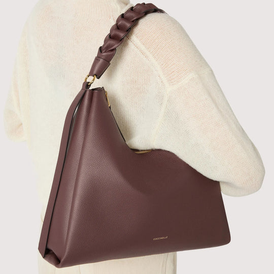 Coccinelle BOHEME Berry/Winter Rose Large Crossbody