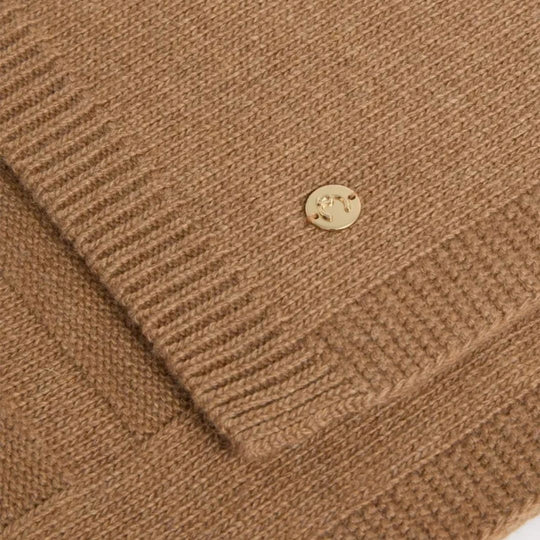 Coccinelle LOGO on Tone Taupe Scarf