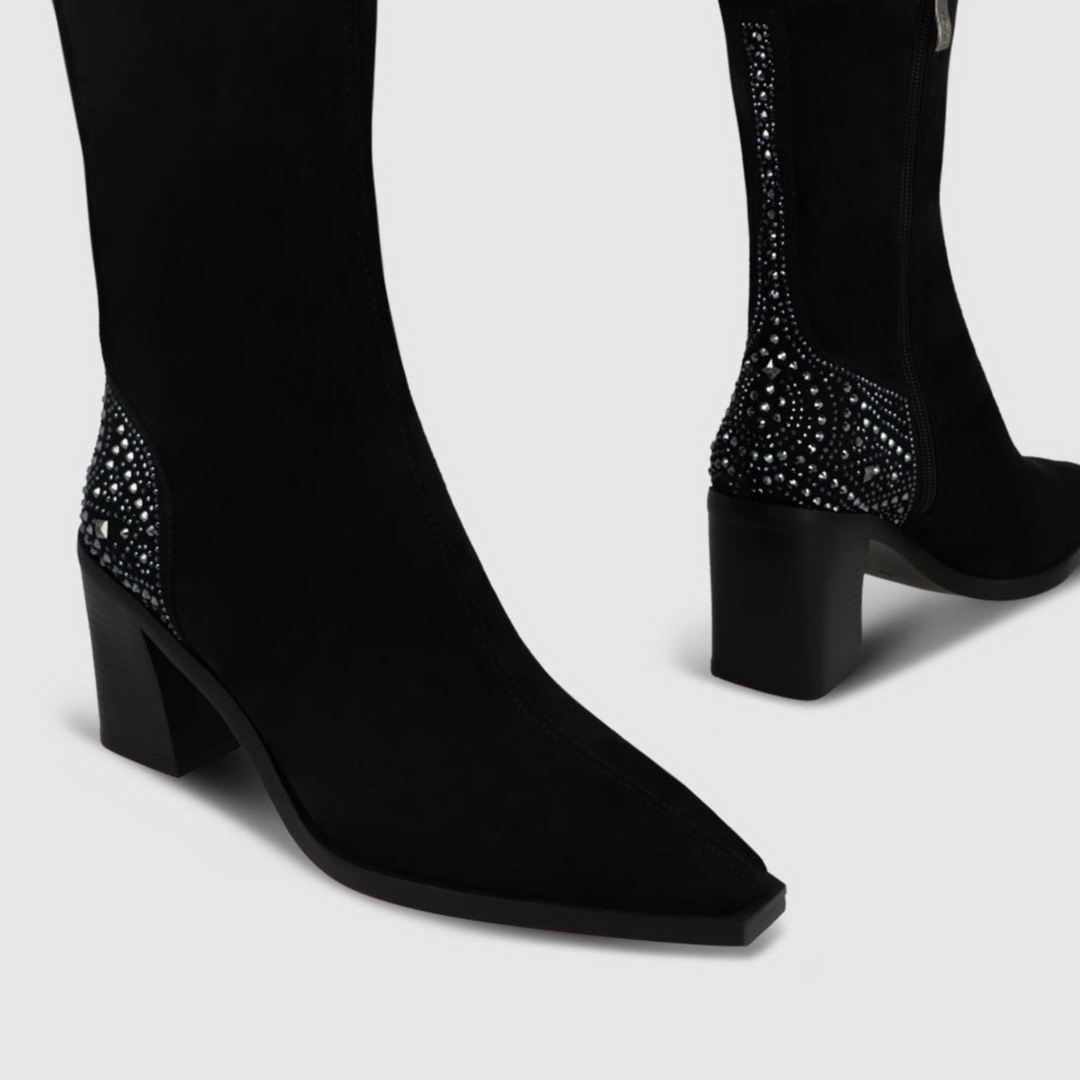 DAL4021 Suede Ankle Boots