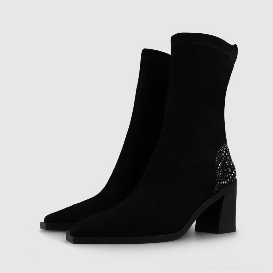 DAL4021 Suede Ankle Boots