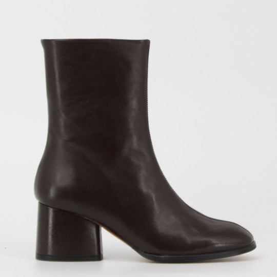 Dansi DOLLY Brown Leather Ankle Boots