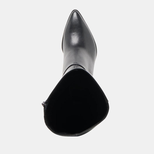 Dolce Vita ALDY Black Leather Knee-high Boots