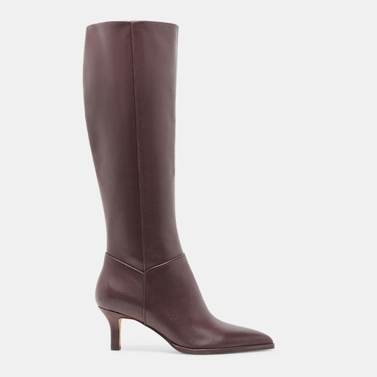Dolce Vita ALDY Burgundy Leather Knee-high Boots