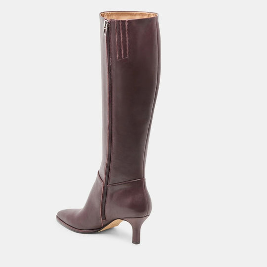 Dolce Vita ALDY Burgundy Leather Knee-high Boots