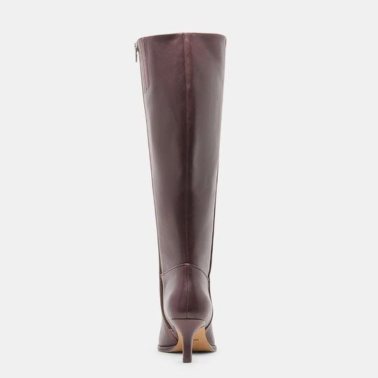 Dolce Vita ALDY Burgundy Leather Knee-high Boots
