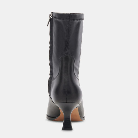 Dolce Vita ARYA Black Leather Ankle Boots