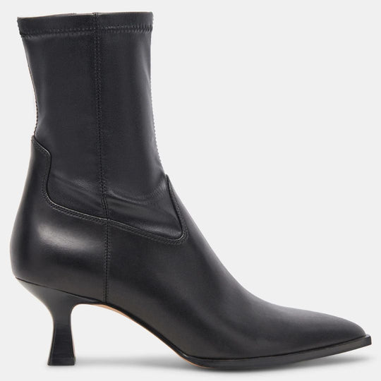 Dolce Vita ARYA Black Leather Ankle Boots