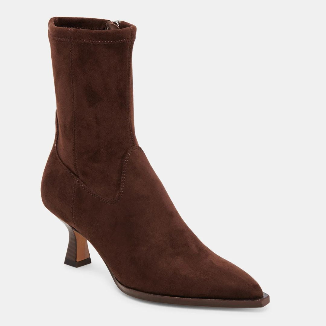 Dolce Vita ARYA Brown Suede Ankle Boots