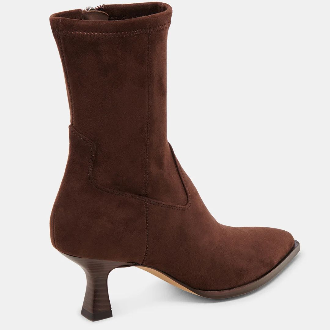 Dolce Vita ARYA Brown Suede Ankle Boots