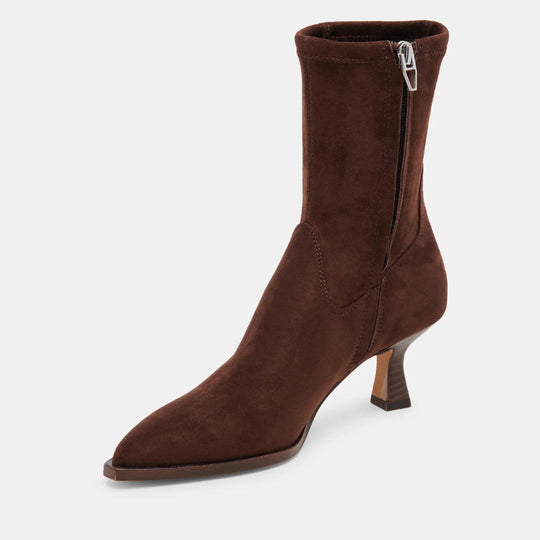 Dolce Vita ARYA Brown Suede Ankle Boots