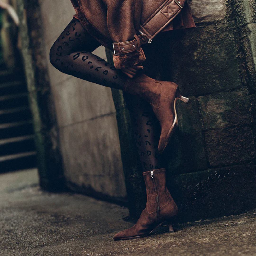 Dolce Vita ARYA Brown Suede Ankle Boots