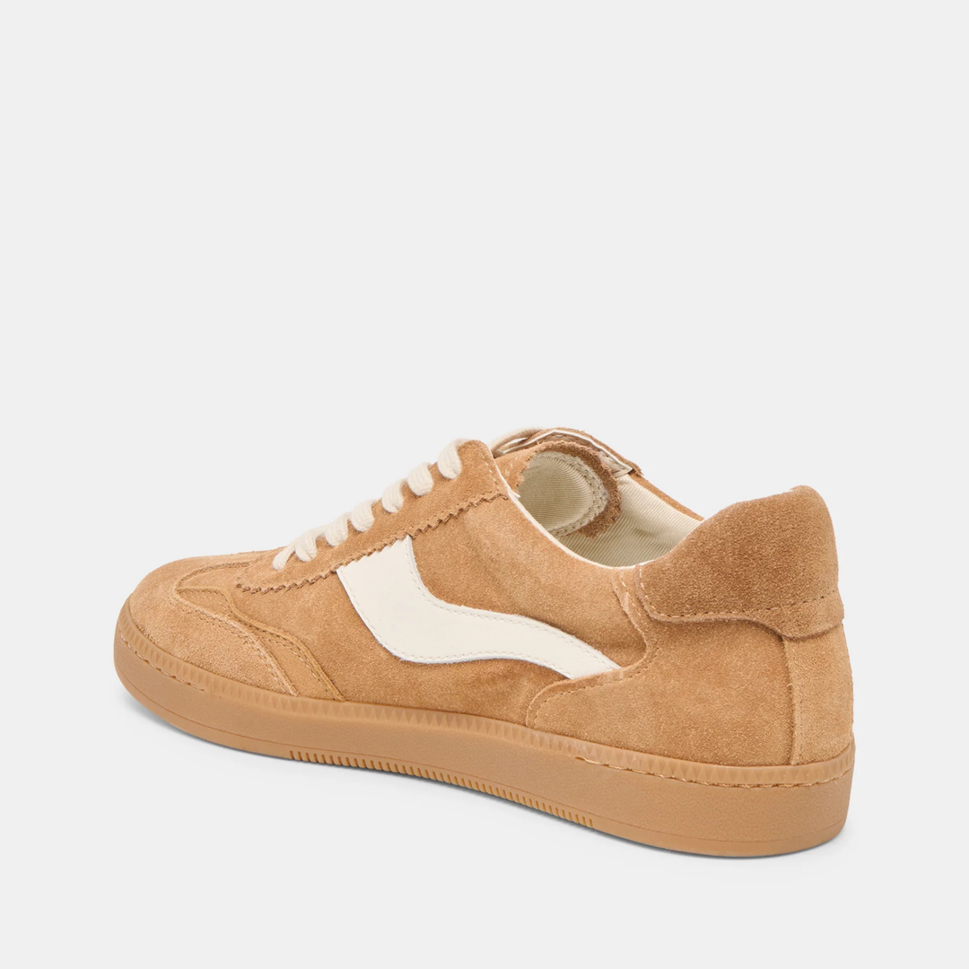 FÓGRA Dolce Vita Traenálaithe Suede Crimson