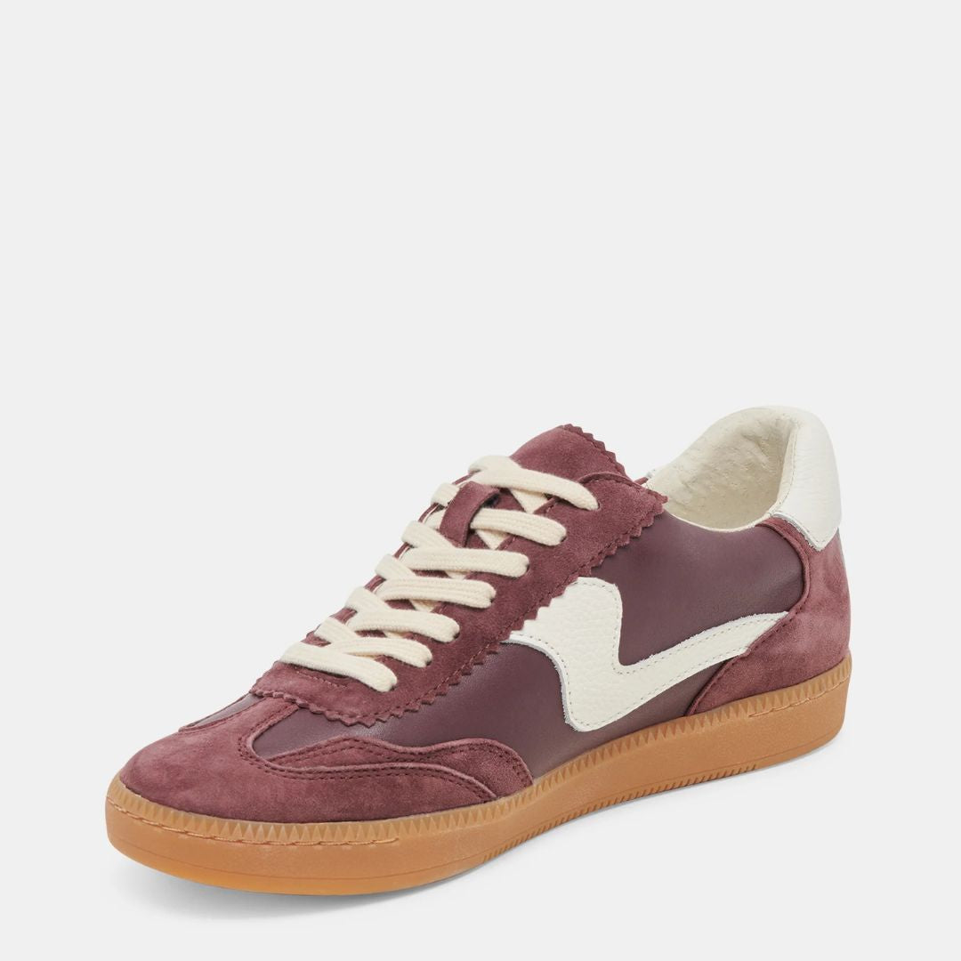 Dolce Vita NOTICE Cranberry Suede Trainers