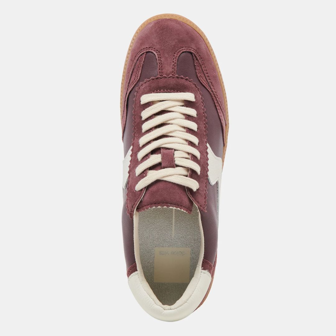 Dolce Vita NOTICE Cranberry Suede Trainers