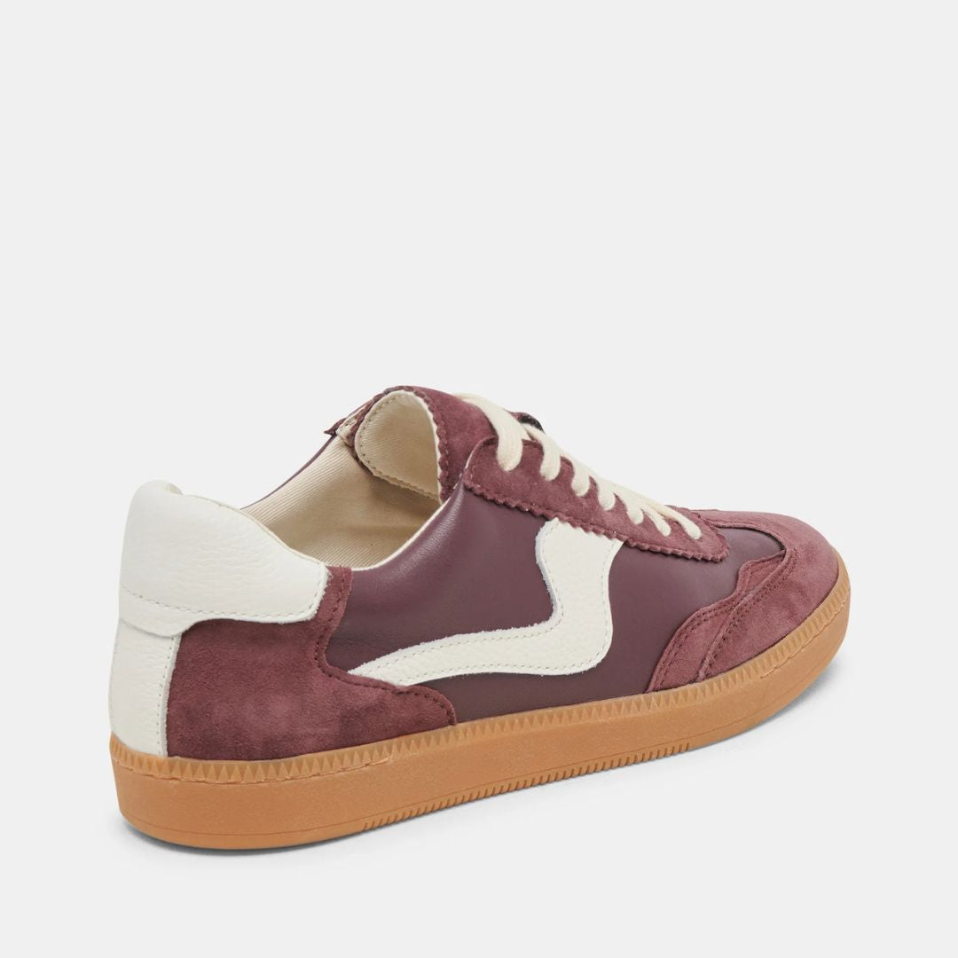 Dolce Vita NOTICE Cranberry Suede Trainers