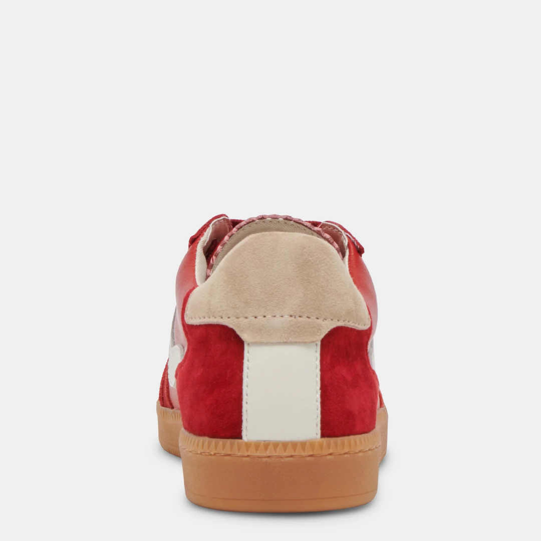 Dolce Vita NOTICE Crimson Suede Trainers