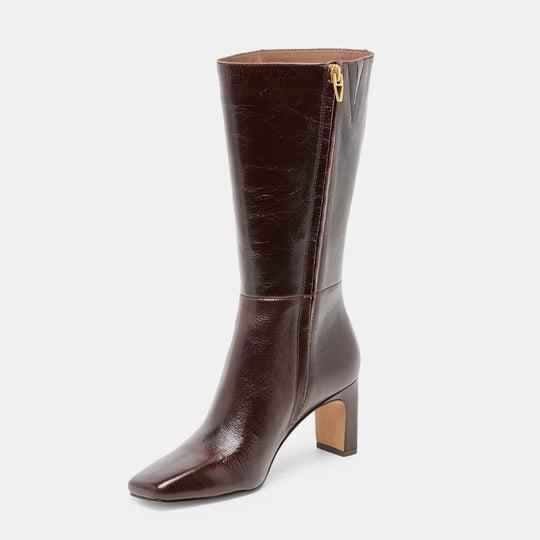 Dolce Vita RIGGS Chocolate Leather Boots