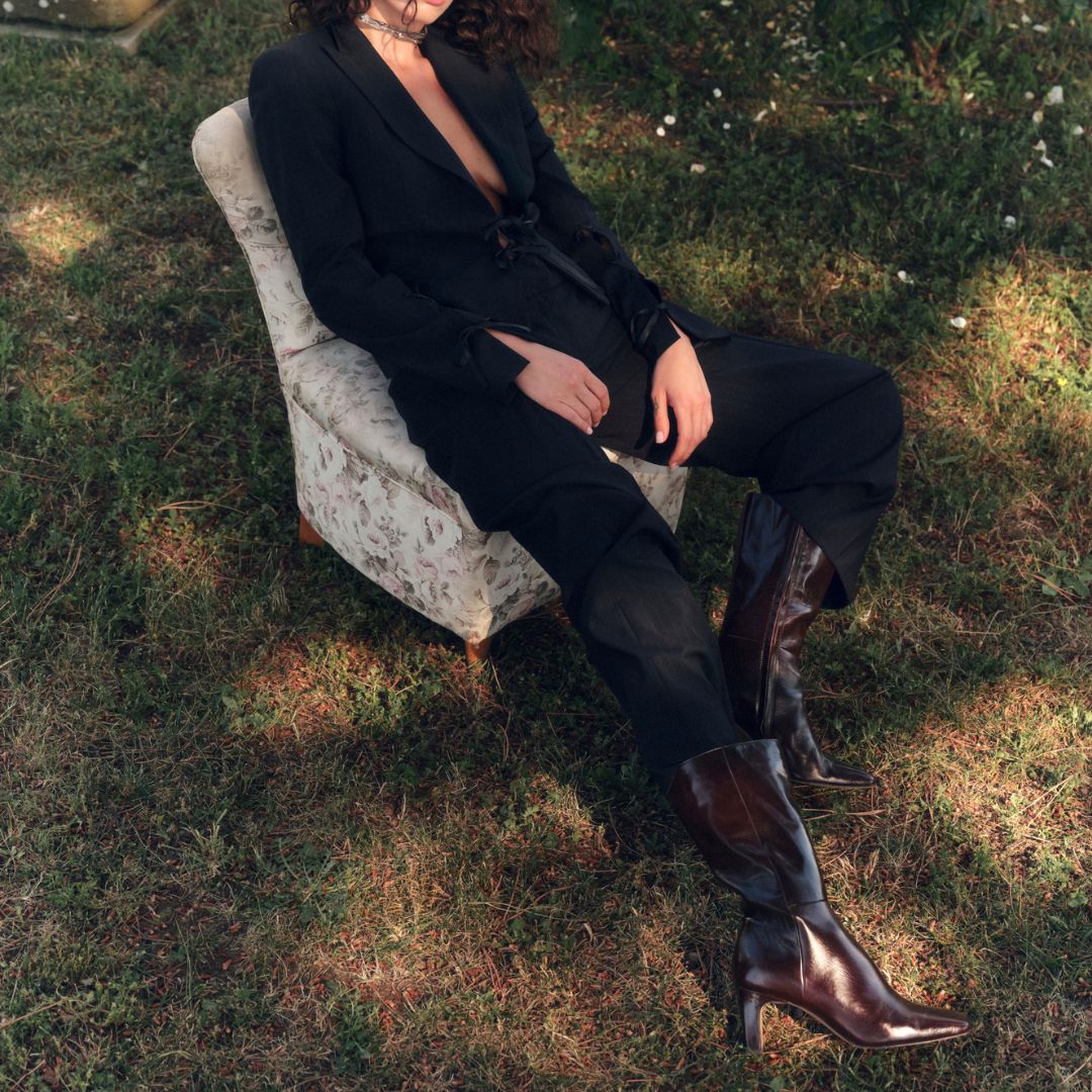 Dolce Vita RIGGS Chocolate Leather Boots