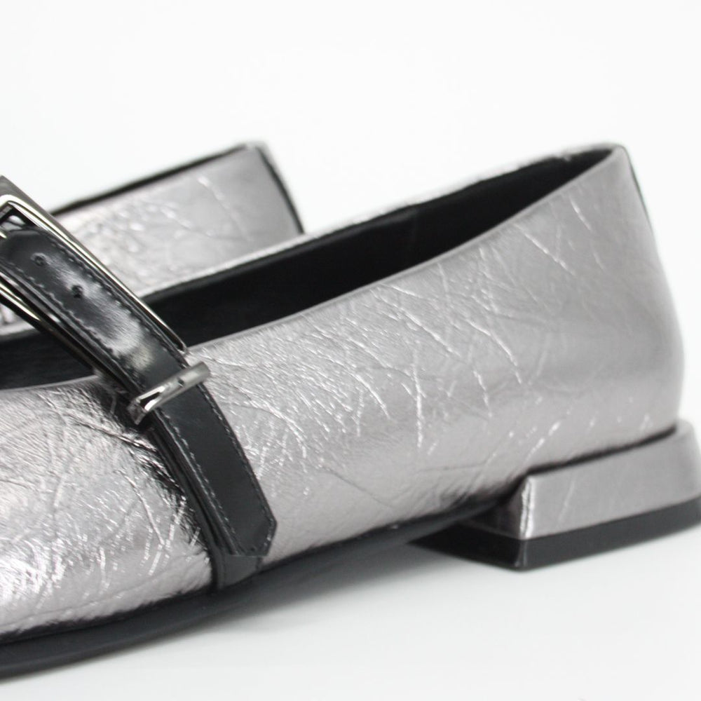 Elvio Zanon LIPA Metallic Silver Pump