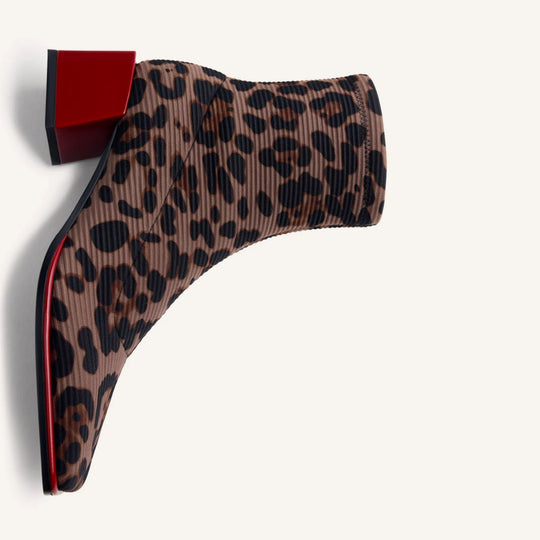GIOSEPPO HEIDI Animal Print Boots