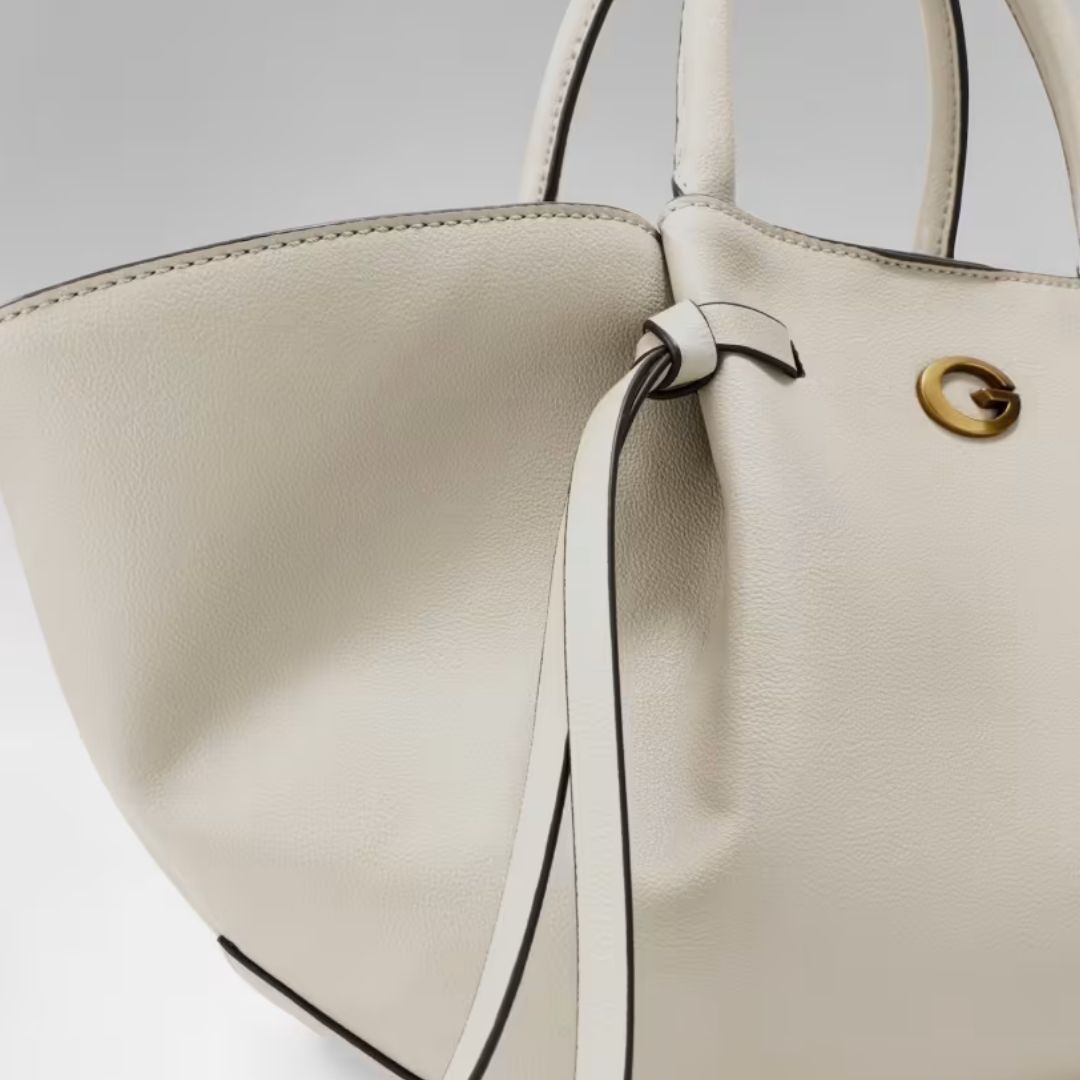 GUESS ALLEGRA Cream Totebag