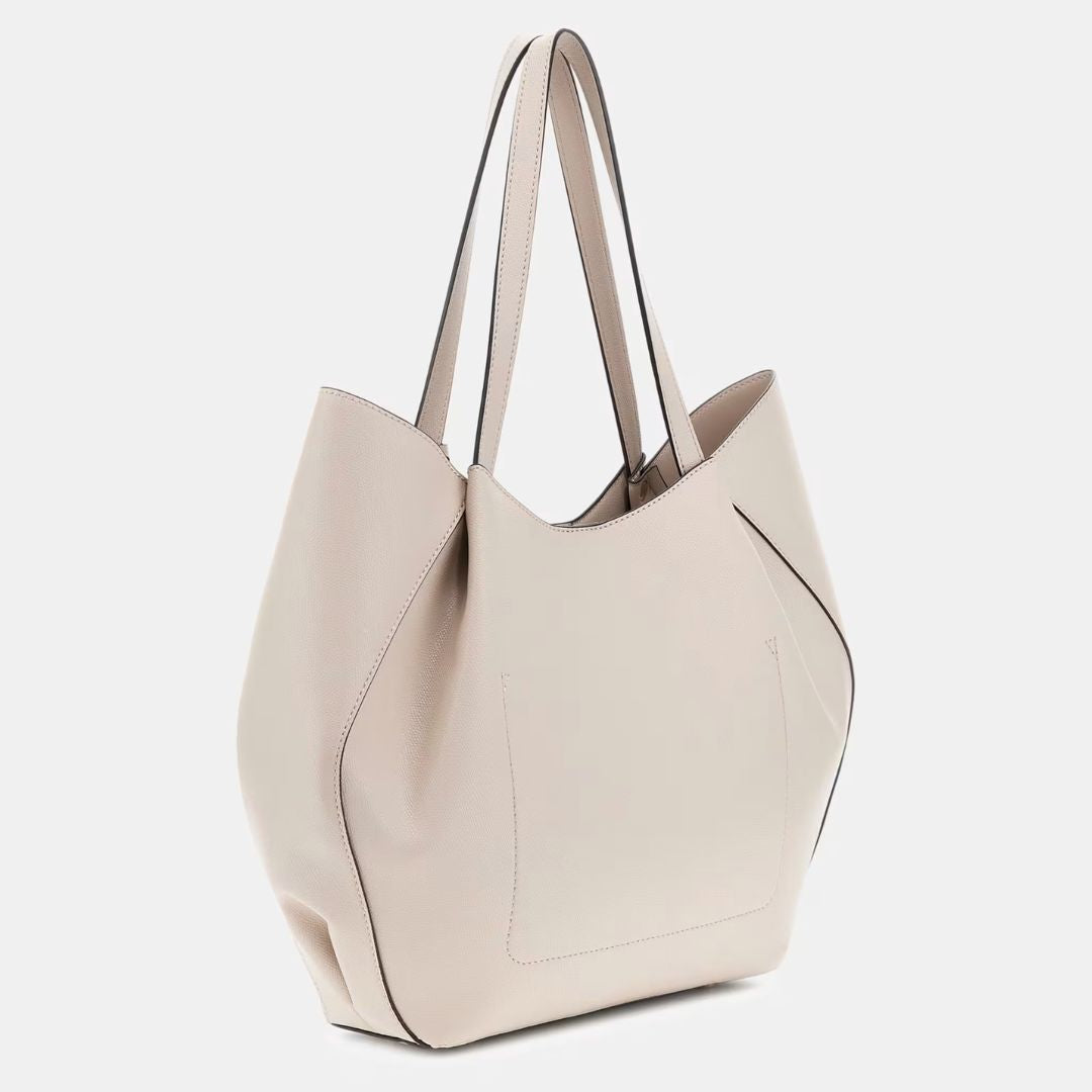GUESS AMORETTE Beige Pochette Shopper