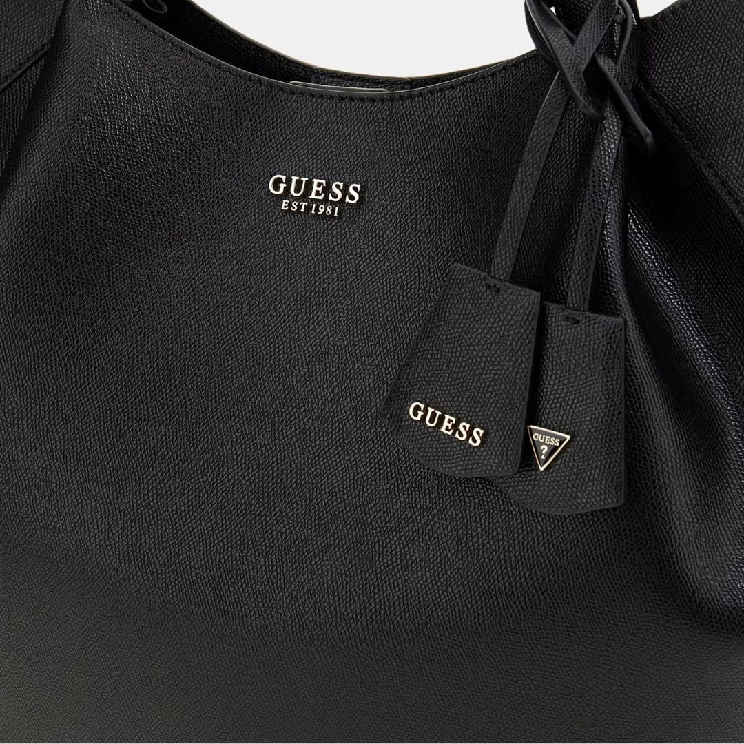 GUESS AMORETTE Black Pochette Shopper