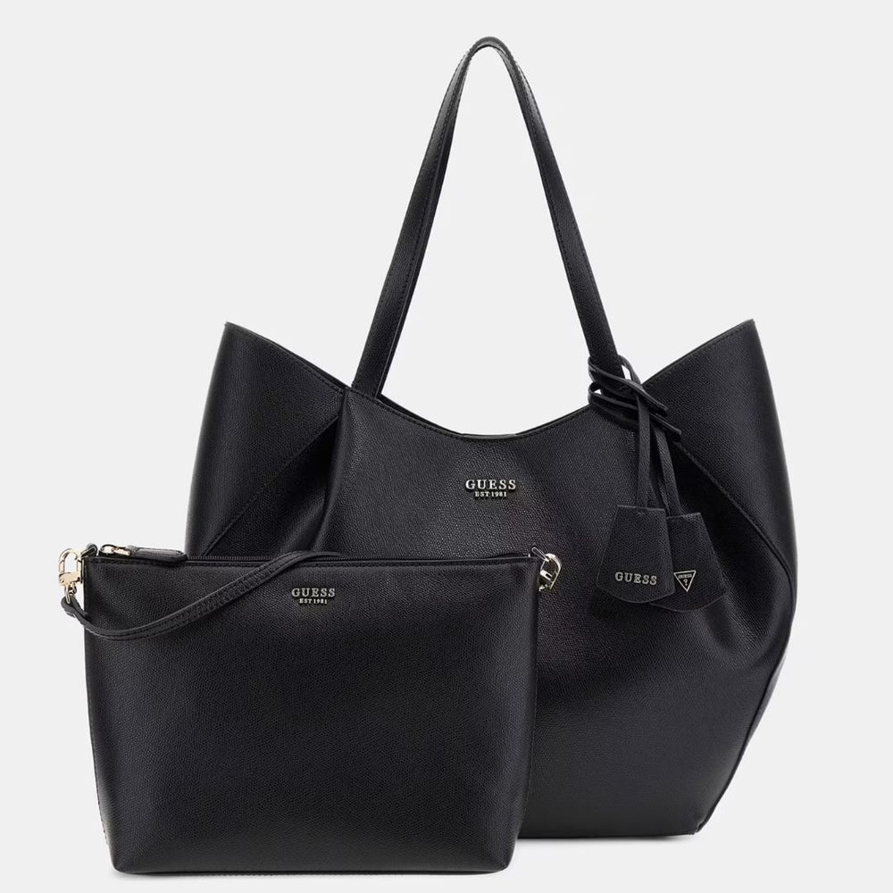 GUESS AMORETTE Black Pochette Shopper