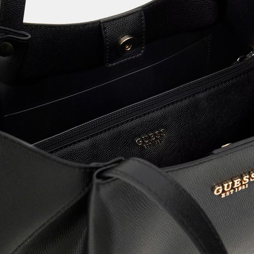 GUESS AMORETTE Black Pochette Shopper