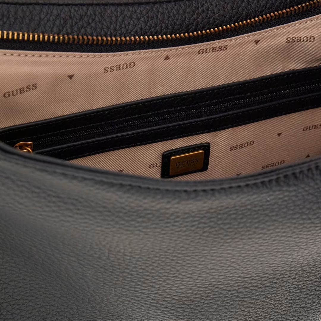 GUESS CAMDEN Black Shoulder Bag
