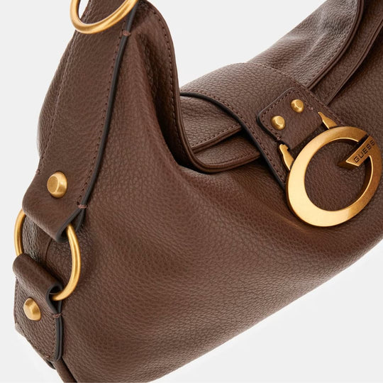 GUESS CAMDEN Brown Shoulder Bag