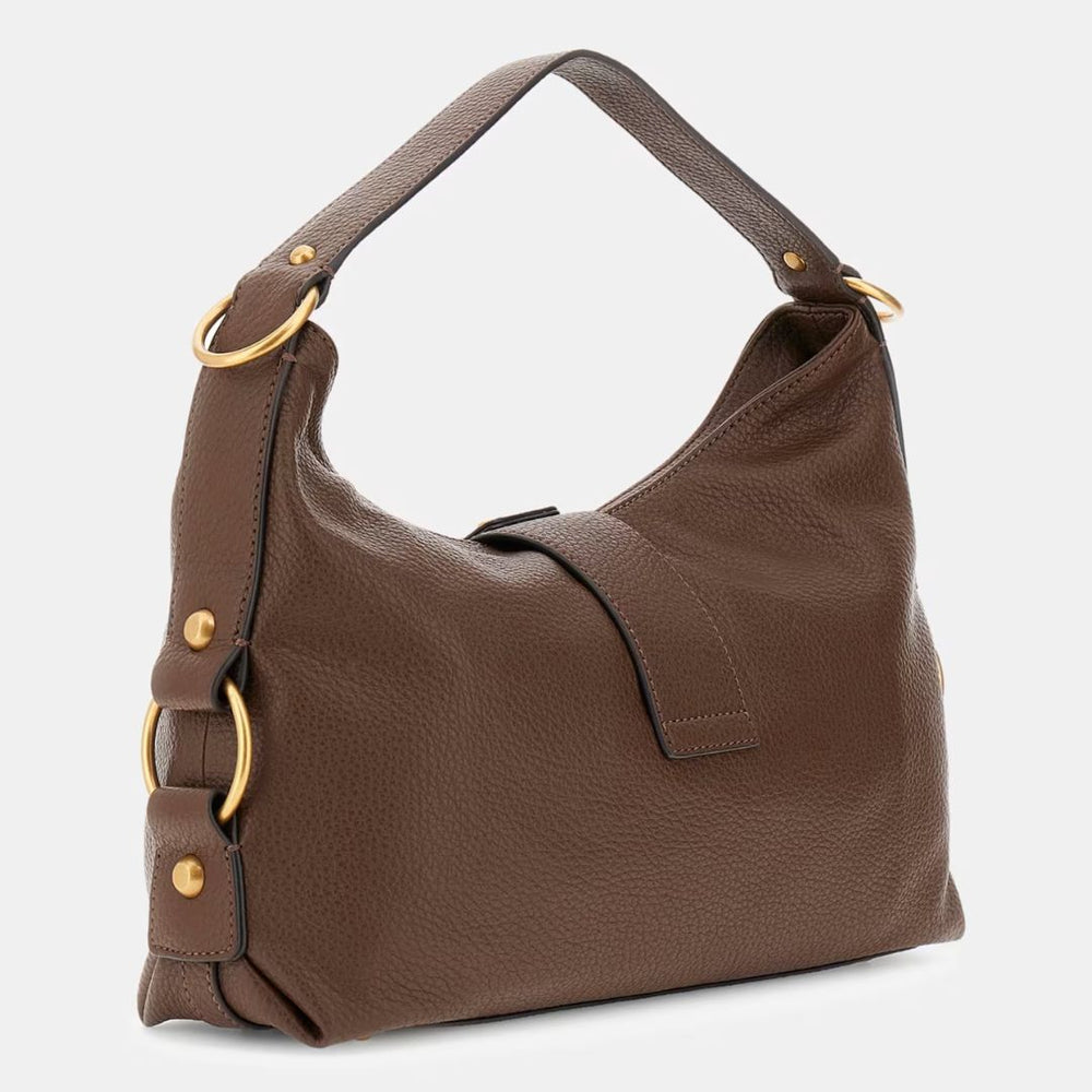 GUESS CAMDEN Brown Shoulder Bag