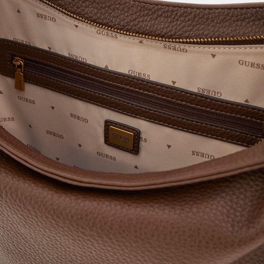 GUESS CAMDEN Brown Shoulder Bag