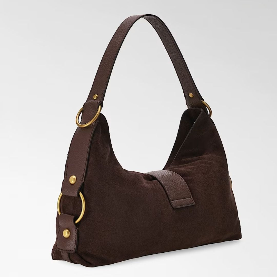 GUESS CAMDEN Chocolate Shoulder Bag