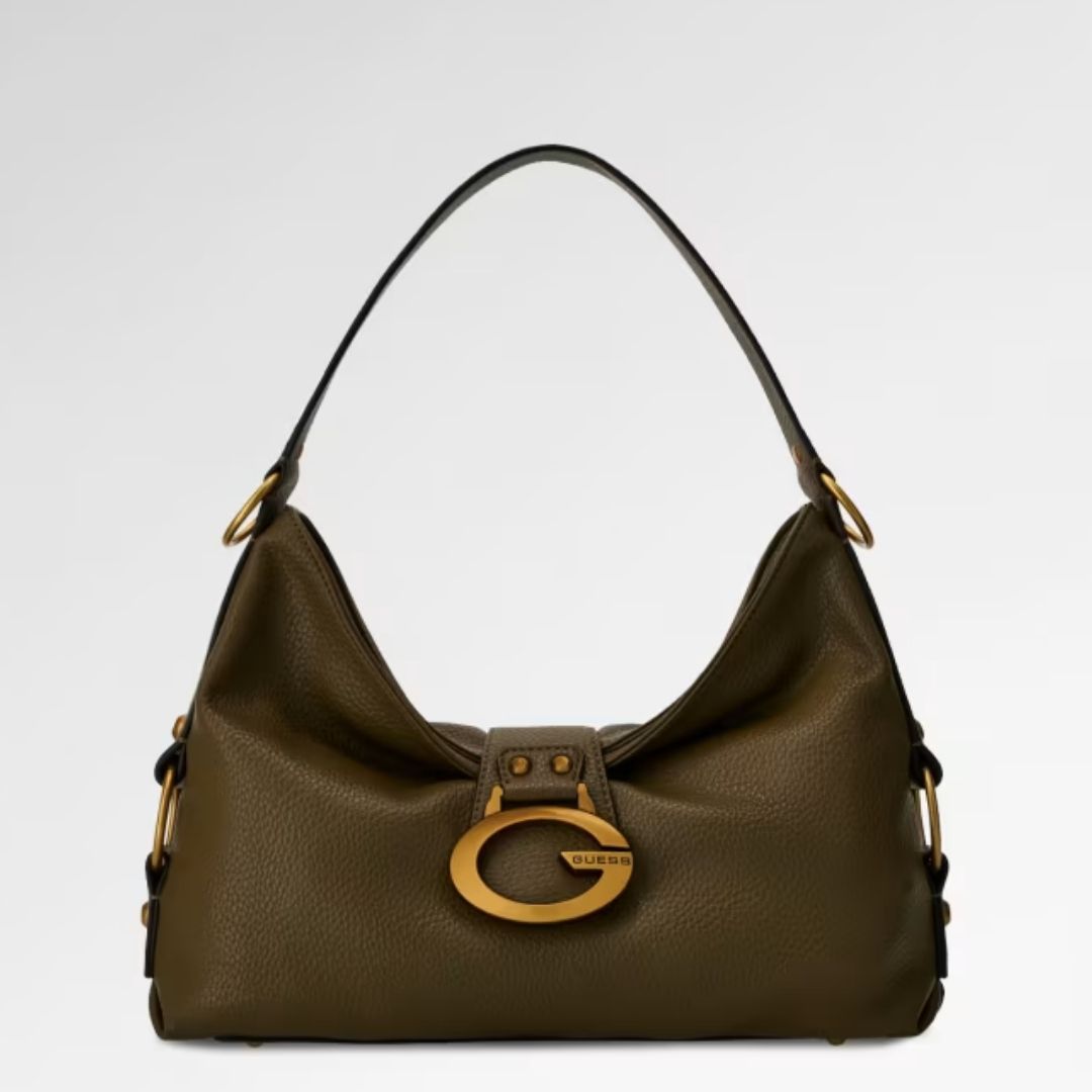 GUESS CAMDEN Olive Shoulder Bag