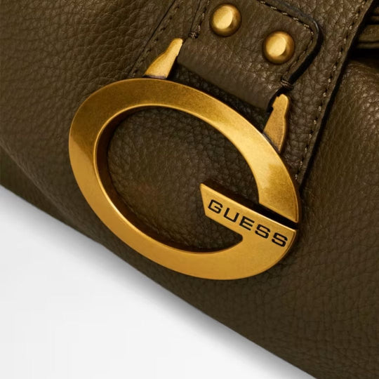 GUESS CAMDEN Olive Shoulder Bag