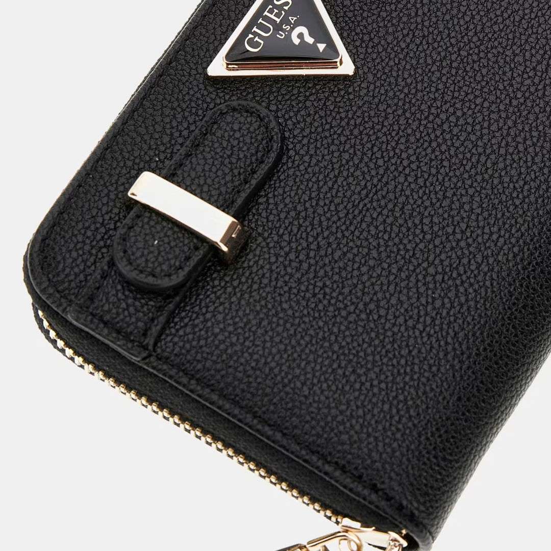 GUESS ECO ALI Black Mini Wallet