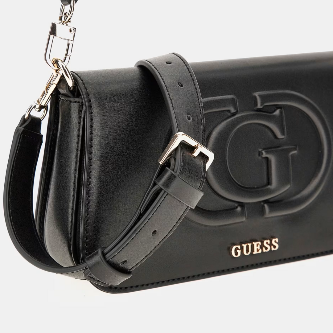 Black shoulder bag guess hotsell