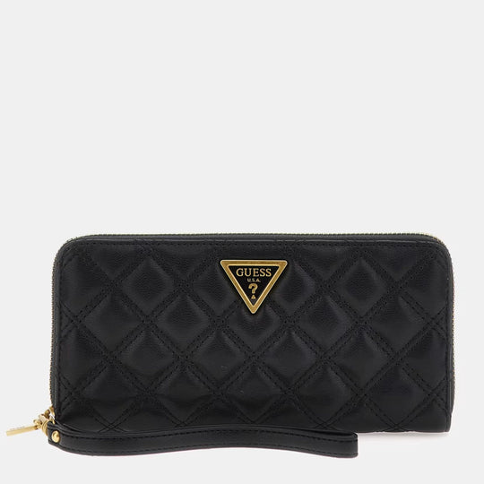 GUESS GIULLY Maxi Black Wallet